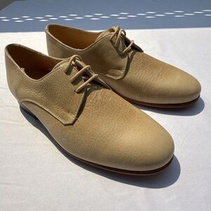 Women's Dieppa Restrepo Cali Oxford Beige Leather Booties Size 6 1/2